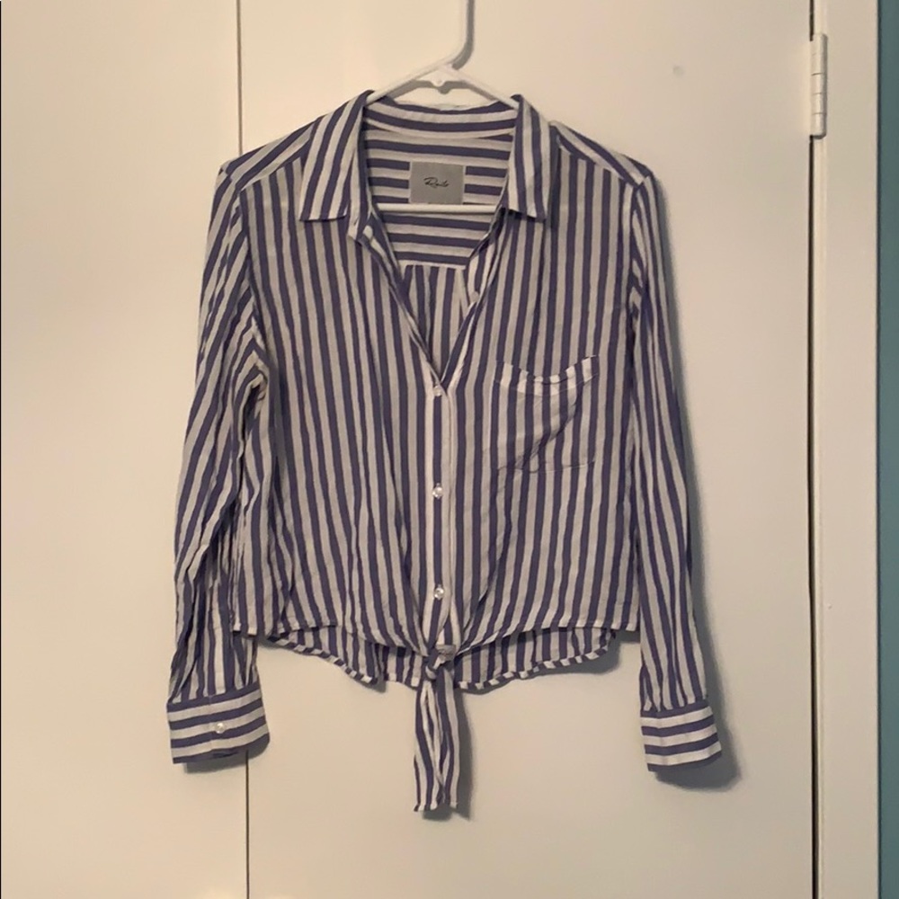 Rails tie front top